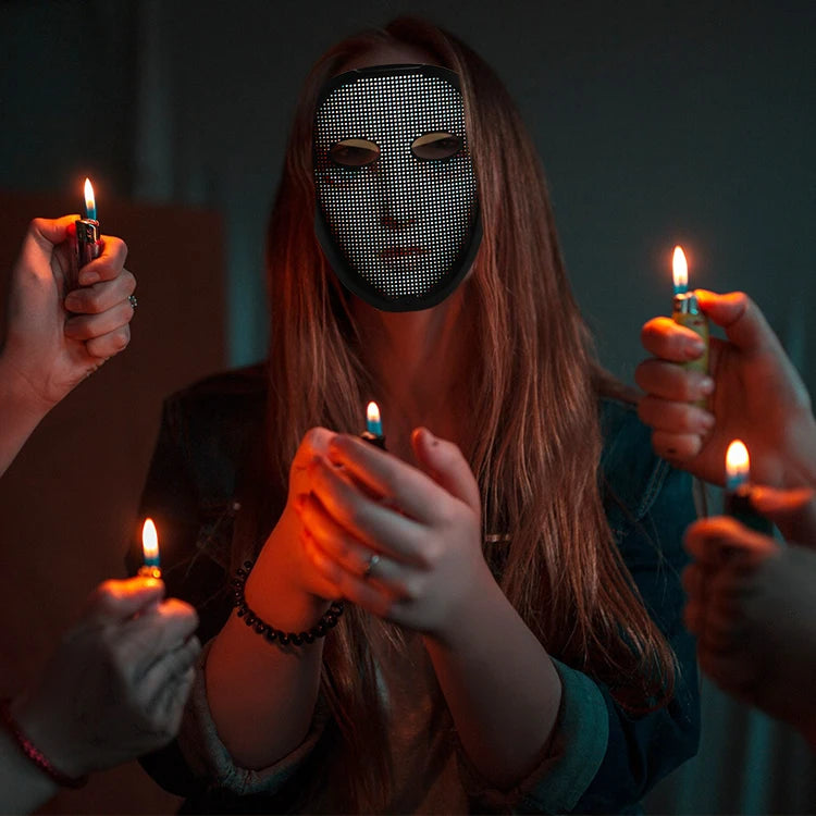 PulseFace LED Party Mask