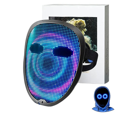 PulseFace LED Party Mask