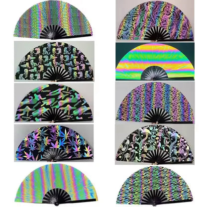 LumeBloom Reflective Hand Fan