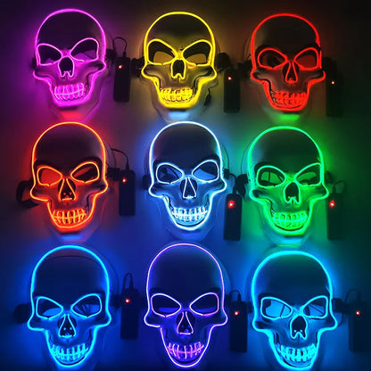 Skull Glowing Mask