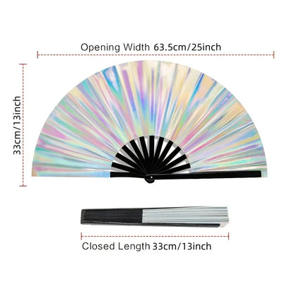 GlowHolographic Hand Fan