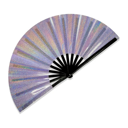 GlowHolographic Hand Fan