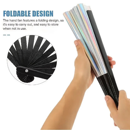 GlowHolographic Hand Fan