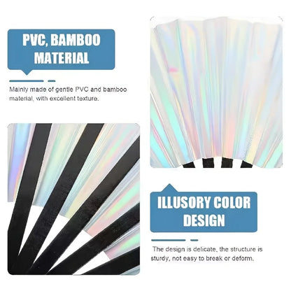 GlowHolographic Hand Fan