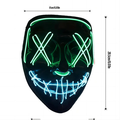 GlowVendet Mask
